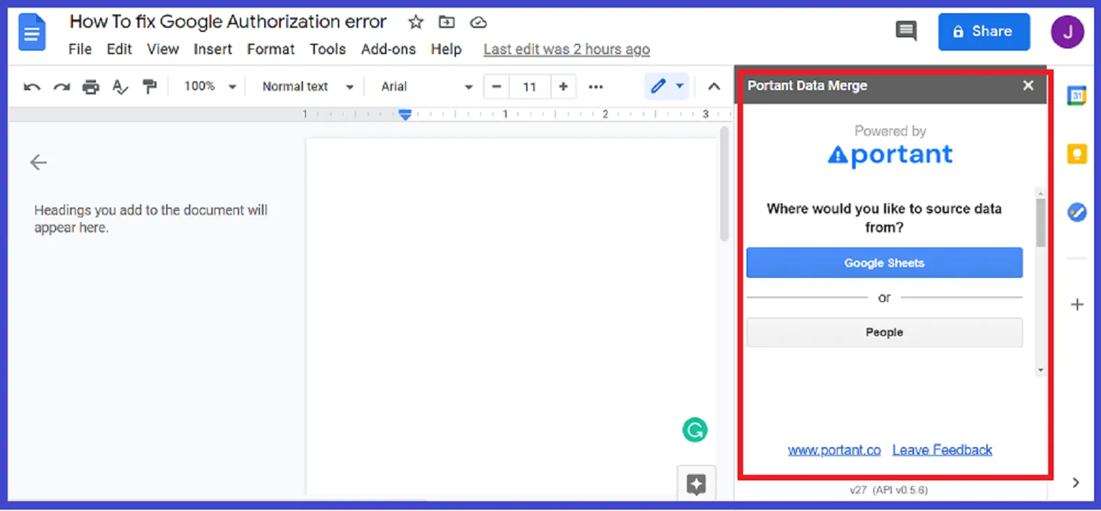Sign in to the Google account you want to use