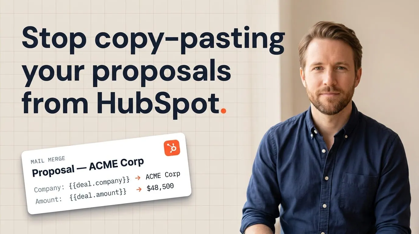 Google Docs mail merge for sales teams: beyond one-off copy paste