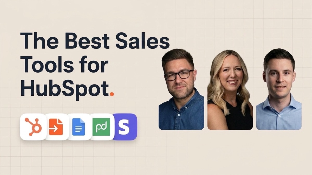 Cover illustration for The HubSpot Sales Stack Blueprint: Tools That Close More Deals