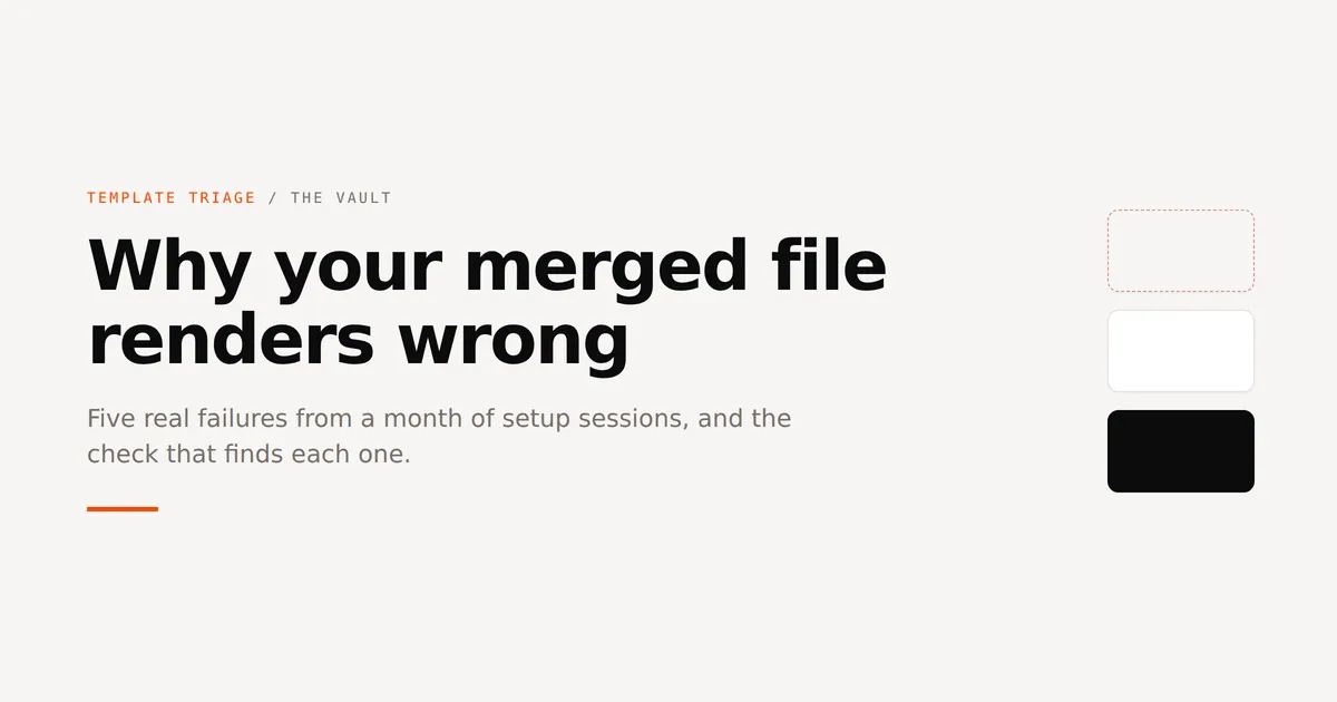 Cover illustration for Document template troubleshooting: why your merged file renders wrong