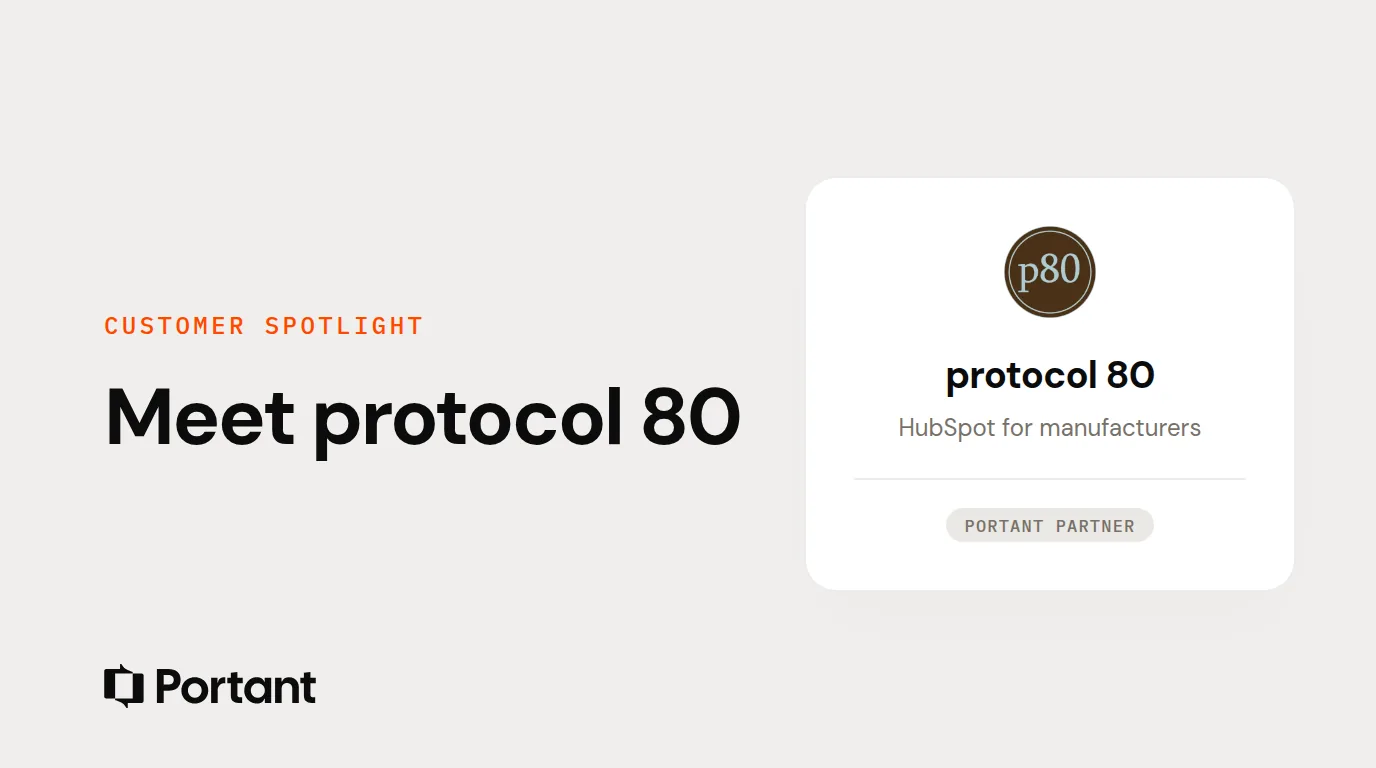 Meet protocol 80: HubSpot for manufacturers who are done with undercooked marketing
