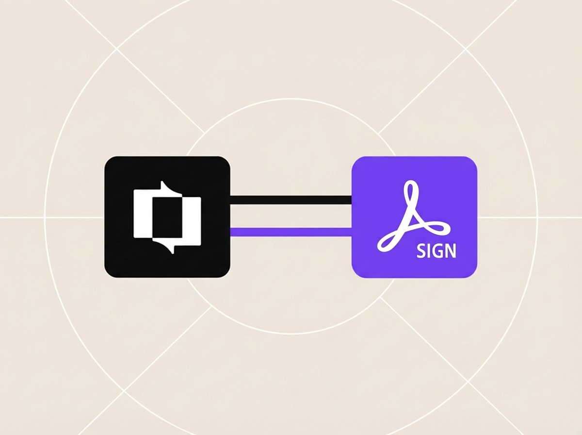 Portant and Adobe Acrobat Sign sync illustration