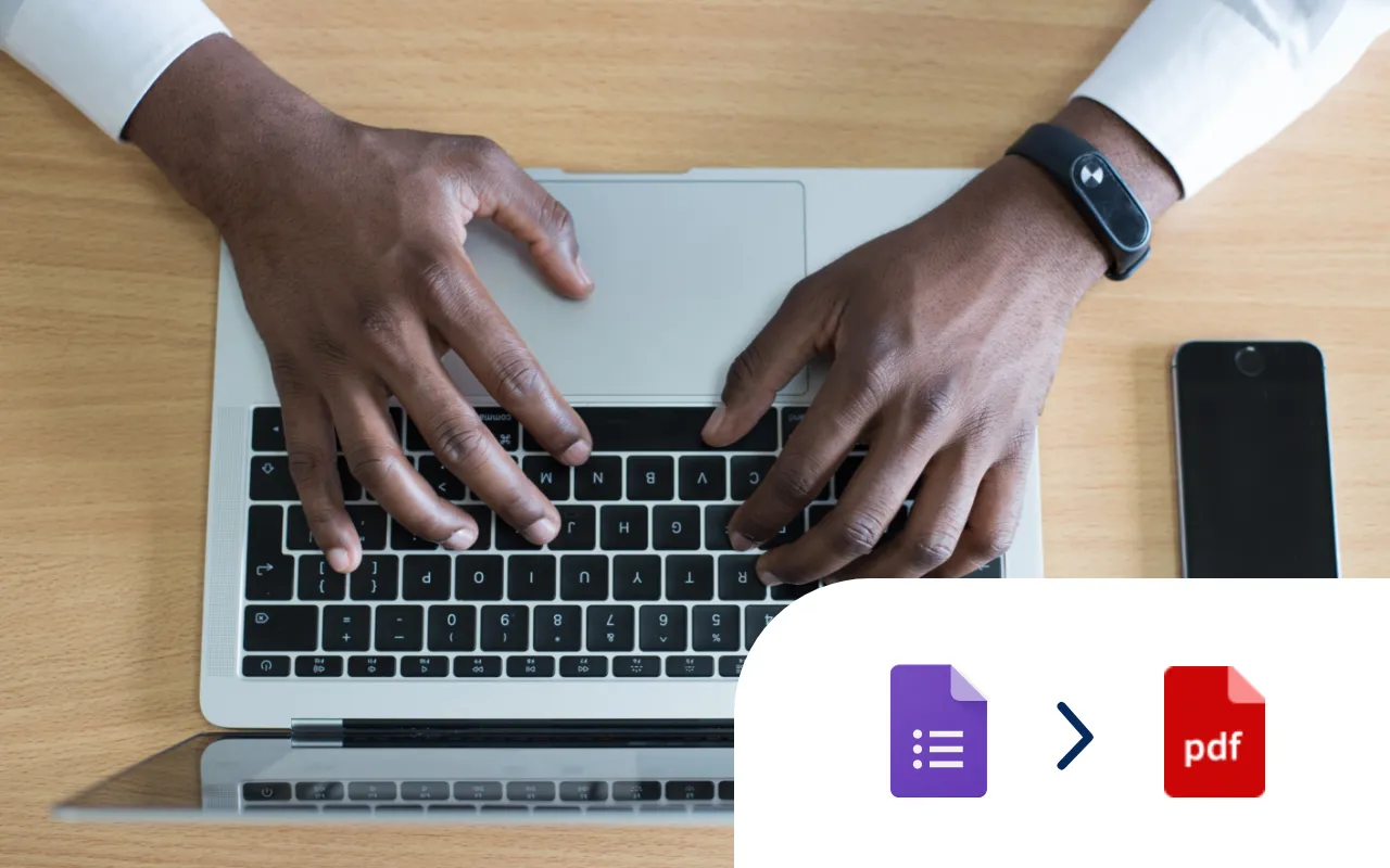 Google Forms to Docs or Word - Free & Automatic | Portant