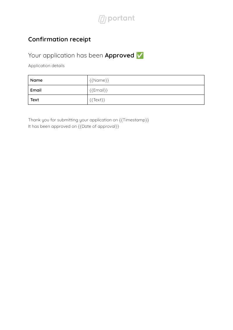 Approval Workflow template thumbnail